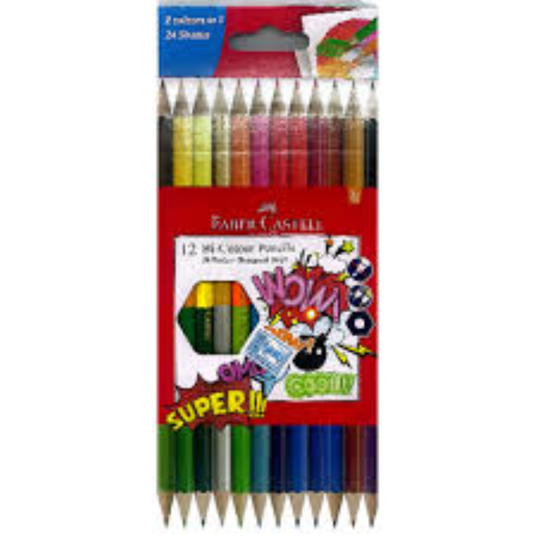 FC BI COLOUR PENCIL 12S 11812